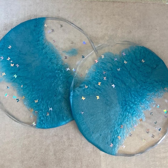 Handmade Resin Coasters - Picture 3 of 3